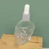 Botellas de Spray para Perfume con Forma de Calavera, Botellas Gotero para Aceites Esenciales, Botellas Dispensadoras de Loción y Agua Floral, Varias Botellas Pequeñas de Muestra para Líquidos