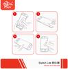 Película templada para Switch Lite, película protectora de pantalla antihuellas para NSswitch mini host