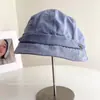 Sombrero de Pescador Vintage de Mezcla de Lino Estilo Japonés para Mujer, Transpirable Versátil para Principios de Otoño, Sombrero de Tela con Protección Solar, Moderno