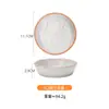 Plato para Condimentos, Plato Pequeño, Plástico tipo Porcelana para Restaurante Plato para Salsa de Soja y Vinagre, Plato para Salsa para Dipear Snacks, Vajilla Comercial de Melamina
