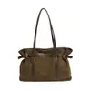 Nova Coleção Outono/Inverno 2026: Bolsa de Ombro Tote Feminina Chique e Retrô, Bolsa de Mão Grande Capacidade para o Dia a Dia