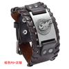 Joyería de Moda de Comercio Exterior Nueva Pulsera Simple de PU para Hombre Europea y Americana Personalidad Creativa Moda Hip Hop Pulsera de Cuero