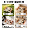 Caixa de Areia Descartável para Gatos Portátil Dobrável Banheiro para Gatos para Passeios Viagem Pessoa Preguiçosa Suprimentos para Animais de Estimação ao Ar Livre Montado no Carro Acampamento