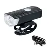 Farol de Bicicleta 2255 LED Brilhante Luz de Advertência de Segurança para Pedalar à Noite Recarregável por USB Acessórios para Bicicleta de Montanha Conjunto de Farol