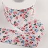 Flor Impressão Frente e Verso Cinto Roupas Chapéu de Palha Flor Embalagem Arco diy Acessórios para o cabelo Material Poliéster Fita Floral