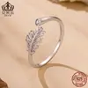 Aifule Serie Romántica de Otoño con Osmanthus Pulsera Pendientes Anillo Set Plata de Ley S925 Joyería de Plantas y Flores para Mujeres