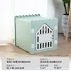Nido para Mascotas Exterior Impermeable y a Prueba de Sol Transpirable Habitación de Maternidad para Gatos Nido para Perros Pequeños y Medianos Cálido para Invierno Extraíble y Lavable de Plástico Nido para Gatos