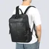 Mochila de Cuero Genuino Más Vendida Transfronteriza, Bolso de Negocios para Computadora de Gran Capacidad Casual y de Moda, Colección de Mochilas Portátiles para Hombres