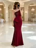 372W Comercio Exterior Europeo 2026 Nueva Ropa para Mujer Amazon Sexy de un Hombro con Lentejuelas Ajustado Sin Mangas Vestido Ultralargo