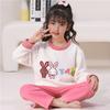 Pijamas para Niñas Otoño e Invierno Engrosado Algodón Aire 2025 Nuevo Ropa de Casa para Niñas Princesa Linda Ropa Exterior