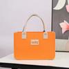 Nuevo Estilo de Verano Bolso de Mano de Fieltro de Gran Capacidad Primavera/Verano de Guangzhou Regalo de Acompañamiento Moda Commuter Bolso Tote para Mujer
