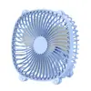 Ventilador Pequeño de Mano Ventilador de Escritorio de Enfriamiento Violento Ventilador Plegable de Turbina Mini Portátil con Pinza Recargable por USB