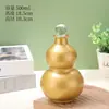 Botella de Agua Simple con Forma de Calabaza, Botella para Fermentar Vino, Botella para Bebidas de Té con Leche, Jarra de Vidrio para Vino, Set de Vino Portátil para Hogar y Exterior, Botella Portátil