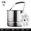Ventas Directas de Fábrica Cubitera de Acero Inoxidable Engrosado Cubitera para Cerveza Ktv Bar Bolso para Champagne Doble Capa Simple Capa Cubitera