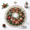 Arte de Perlas y Diamantes Navideño Transfronterizo Kit de Materiales para Pintura de Perlas y Diamantes Navideños DIY F