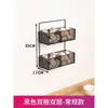 Caja de almacenamiento de jengibre y ajo, estante de cocina para almacenar cebolla, jengibre y ajo, estante de pared para condimentos, canasta de verduras para colgar en la pared, artefacto sin perforaciones
