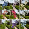[Orquídea de Fuego] Decoración de Boda, Arreglo Floral de Mesa para Sala de Estar, Pared de Flores, Accesorios para Fotografía, Flores Artificiales al por Mayor