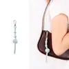 Ins Colorido Corda de Couro PU com Nó Duplo Pingente Criativo para Celular Nicho Versátil Pingente para Bolsa Pingente Chaveiro Joia