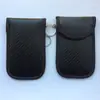 Nova cor de fibra de carbono RFID capa de chave de blindagem para controle remoto de carro tamanho pequeno blindagem de dupla camada sinal anti-roubo anti-perda