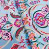 Tela Cheongsam de Seda Bordada Embalaje Tela Brocada Anillo Flor Seda Boda Bordado Tela