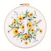 25 Novos Produtos Exportação Bordado DIY Pacote de Material Kit Semi-Acabado Feito à Mão Transfronteiriço Fabricante Amazon Florais Europeus e Americanos