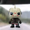 Decoraciones de Personajes de Películas de Terror de Amazon Colgantes Planos de Acrílico con Forma de Calabaza Colgante para Fiesta