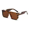 Gafas de sol cuadradas de montura grande 2026 nuevo modelo moda ins europea y americana tendencia estilo callejero para hombres y mujeres gafas de sol para pasarela