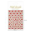 Redanco nuevo rojo neto 3D explosiones patrón diy pegatinas de arte de uñas con adhesivo calcomanías de uñas al por mayor DH-540