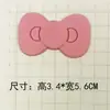 Kt Acessórios Hello Kitty Novos Criativos PVC Borracha Macia Gotejamento de Óleo Decorações DIY para Capas de Celular, Geladeiras e Copos Térmicos