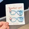 Novos Presilhas de Cabelo de Verão, Presilhas de Cabelo Doces com Óculos de Gato, Presilhas Laterais Fofas, Presilhas Bico de Pato, Presilhas de Cabelo para Meninas e Estudantes