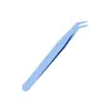 Pinça Curva de Aço Inoxidável para Colheita de Feijão Mais Precisa, Pinças para Nail Art, Pinças para Miçangas, Pinças Pequenas para DIY com Pontas Extra Afiadas