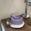 Bolso de Hombro Relajado y Elegante Estilo Coreano para Mujer, Nuevo Bolso Cruzado de Hombro de Moda Primavera 2026, Bolso de Mano de Moda Estilo Dumpling
