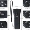 Linterna Led de Doble Cabezal Transfronteriza, Repelente Ultrasónico para Perros, Dispositivo Portátil de Entrenamiento para Perros, Disuasorio de Ladridos de Perros