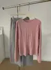 Suéter de punto sin costuras, nuevo jersey holgado estilo coreano para otoño/invierno, color liso, casual, versátil y perfecto como capa interior