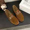 Zapatos Planos Versátiles Estilo Coreano 2026 Zapatos de Plataforma Retro Zapatos Casuales de Otoño Zapatos Individuales Zapatos para Conducir Zapatos de Mujer Hebilla Nuevo Estilo