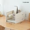Caixa Organizadora de Mesa Empilhável para Documentos, Livros, Material de Escritório, Rack Organizador de Mesa para Estação de Trabalho