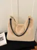 Bolso Cruzado de Peluche de un Solo Hombro para Mujer 2026 Otoño/Invierno Nuevo Estilo Moda Versátil Gran Capacidad para Viajes Cotidianos Estilo Coreano Bolso Simple Tipo Empanada