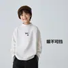 Camiseta Térmica de Fleece Manga Longa para Meninos de Meia-Idade e Mais Velhos, Gola Alta Parcial, Quente, Roupa Íntima Infantil, Top Estiloso Estilo Coreano, Tendência