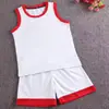 Conjunto de basquete infantil para atacado transfronteiriço, colete esportivo de verão para crianças, colete de performance e treinamento para jardim de infância, ensino fundamental e médio