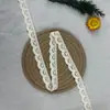 Encaje 2.2CM encaje de algodón tejido accesorios para ropa al por mayor en stock accesorios de encaje de algodón encaje para ropa