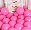 Globos Gruesos Mate al por Mayor de 10 pulgadas 12 pulgadas Decoración de Ceremonia de Apertura Decoración de Boda Fiesta de Cumpleaños Confesión Globos Redondos
