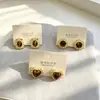 Brincos de Tarraxa Geométricos de Metal Tecido Olho de Tigre High-End da Moda Nicho Únicos Retrô Joias de Orelha da Moda de Luxo Leve