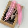 Fabricante Venta al por Mayor Colorido Nido de Plumas de Pavo Pluma Blanca diy Boda Jardín de Niños Ropa Alas Accesorios Accesorios de Joyería