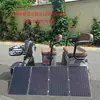 Adaptador de Carga de Batería para Vehículo Eléctrico Panel Fotovoltaico Solar Multi-Monocristalino 100W 12V24V36V48V60V72
