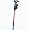 Bastón de Trekking de Fibra de Carbono 3K, Bastón Plegable Ultraligero de Carbono, Equipo Profesional para Senderismo al Aire Libre para Hombres y Mujeres