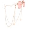 Cadena de gafas transfronteriza europea y americana, cadena de gafas de cuentas de mariposa nueva de moda, cadena de gafas de sol con borla del Ojo del Diablo