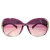 Gafas de Sol Populares Transfronterizas con Pedrería Ins con Diseño de Gafas de Diamante Anti-UV Gafas de Sol de Diamante Gafas de Moda