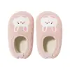 Chinelos e sapatos de algodão com tema de animais de desenho animado, novo estilo infantil inverno 2026, adequados para uso interno e externo, antiderrapantes, leves e macios, para bebês e meninas