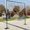 Accesorios para Boda de Oro, Adornos de Hierro Forjado Estilo Nuevo para Boda, Soporte Decorativo, Soporte de Fondo, Poste Telescópico, Arco