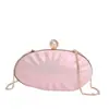 Bolsa de Noite, Bolsa Transversal de Ombro, Bolsa Concha, Bolsa Clutch Feminina da Moda, Bolsa Caixinha Party Hard, Carteira Cor Pérola, Bolsa Feminina